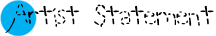 Artist Statement
